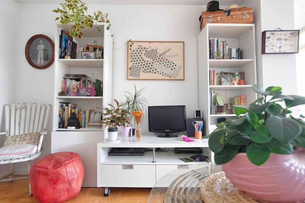 Piso Centrico, Bonito, Acogedor, Aire Acondicionado Y Piscina Enfrente De Casa מדריד מראה חיצוני תמונה